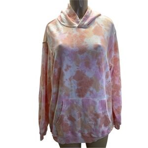 Aerie Size Medium Tie Dye Oversized Hooded Sweatshirt. New Without Tag.